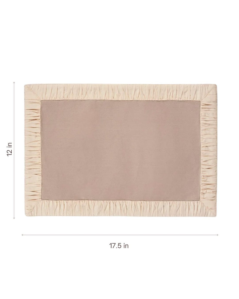 Beige Drape Placemat