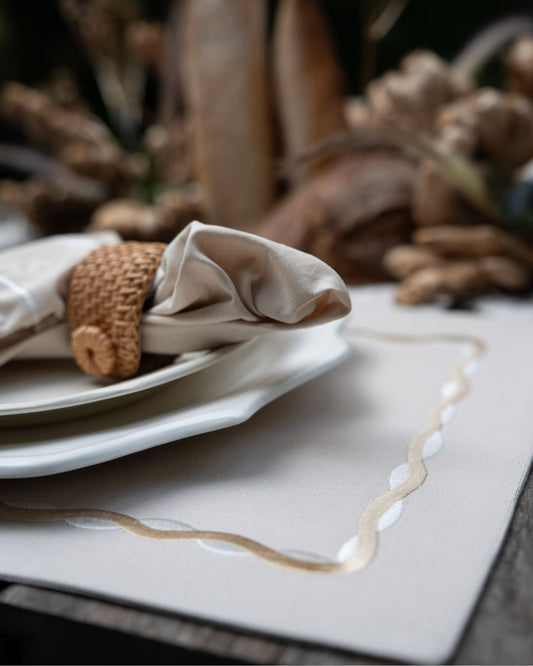 Linked Elegance Placemat