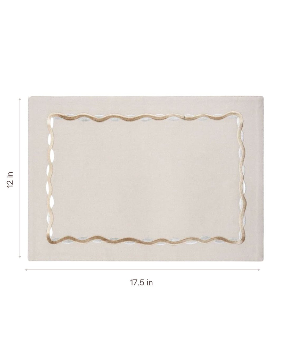 Linked Elegance Placemat