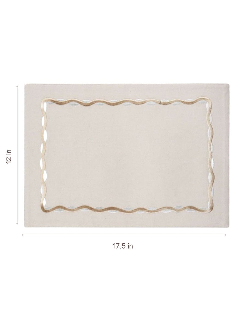 Linked Elegance Placemat