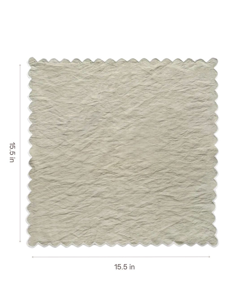 Scallop Mist Napkin
