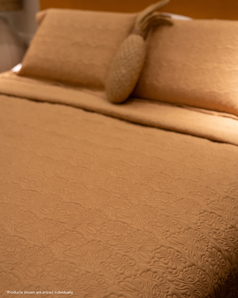 Amber Flora Bedcover
