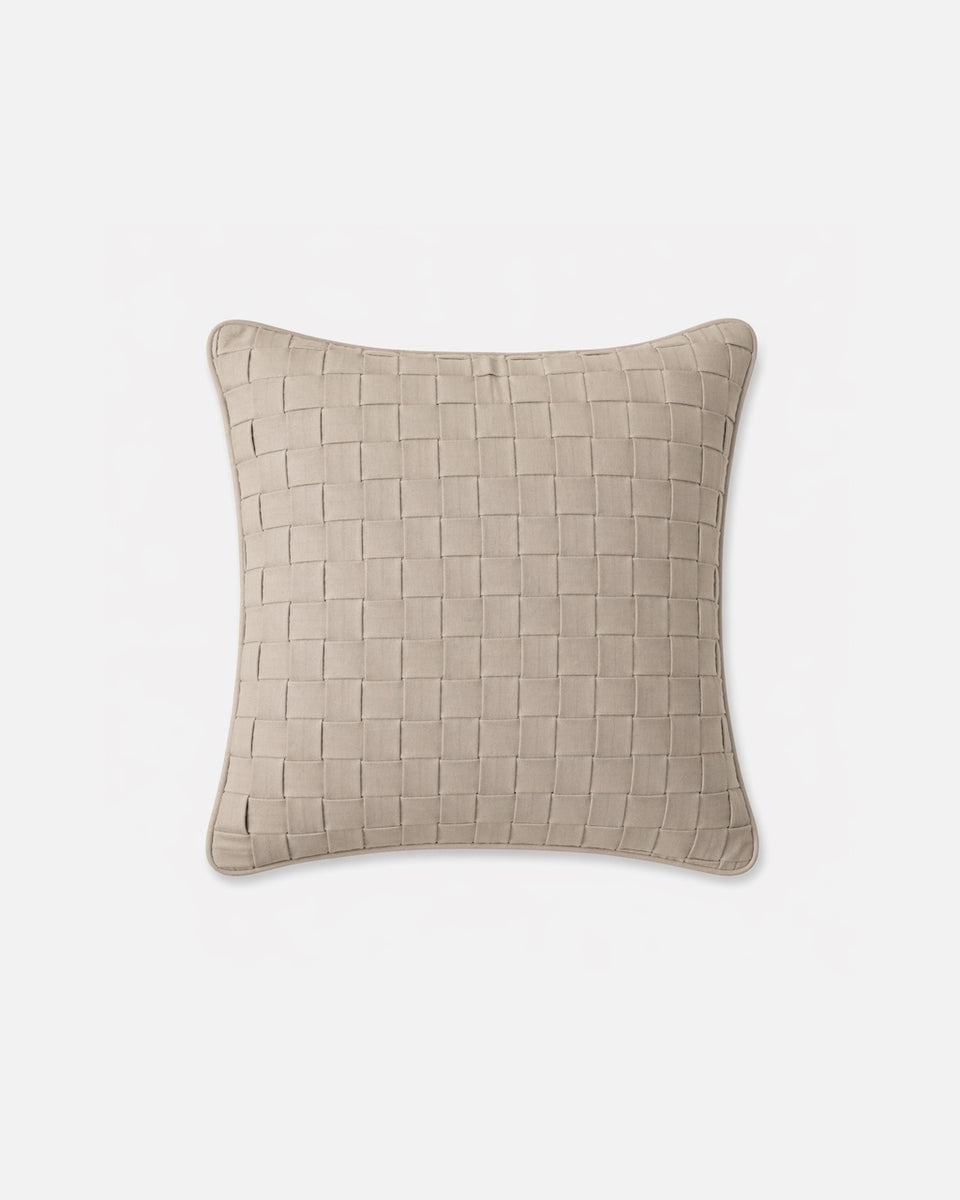 Cotton Grid Cushion Cover