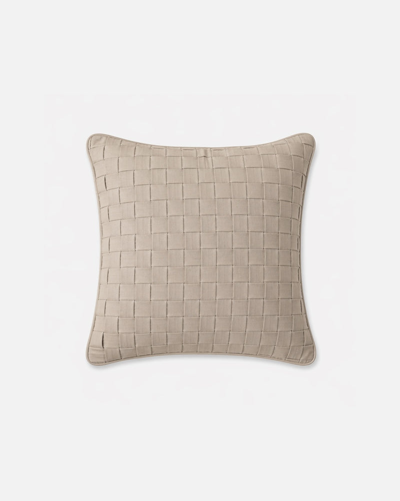 Cotton Grid Cushion Cover