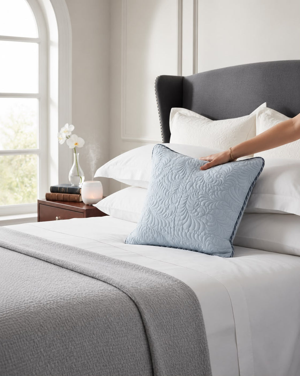Soft Swirl Cushion Cover