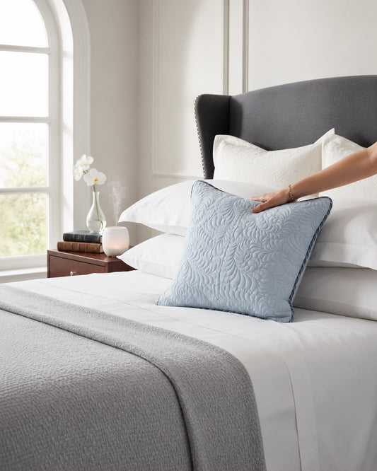 Soft Swirl Cushion Cover