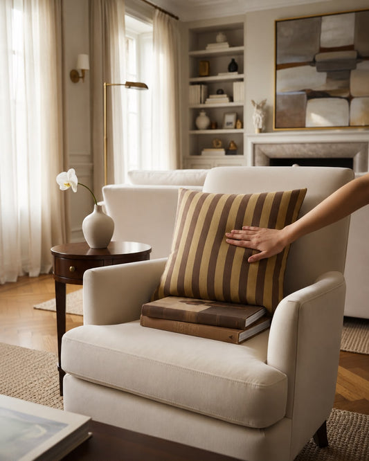 Heritage Stripe Cushion Cover