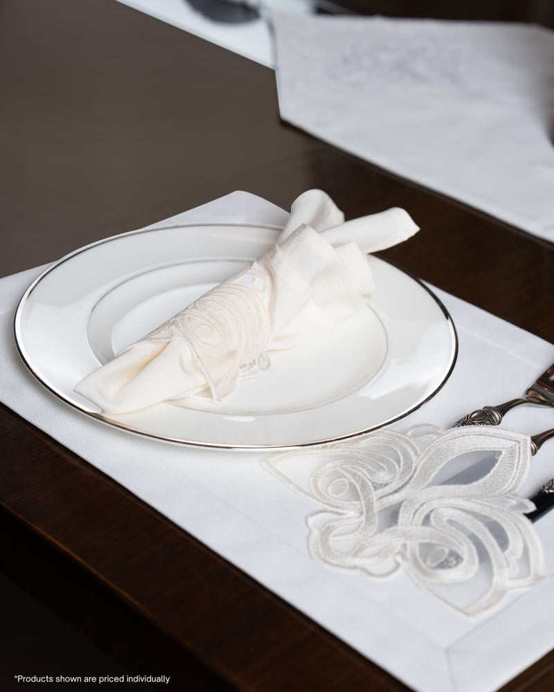 Ivory Veil Napkin