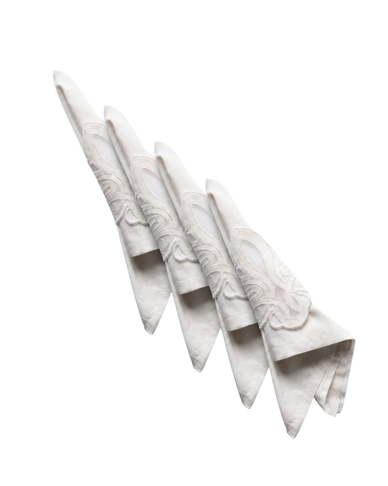 Ivory Veil Napkin