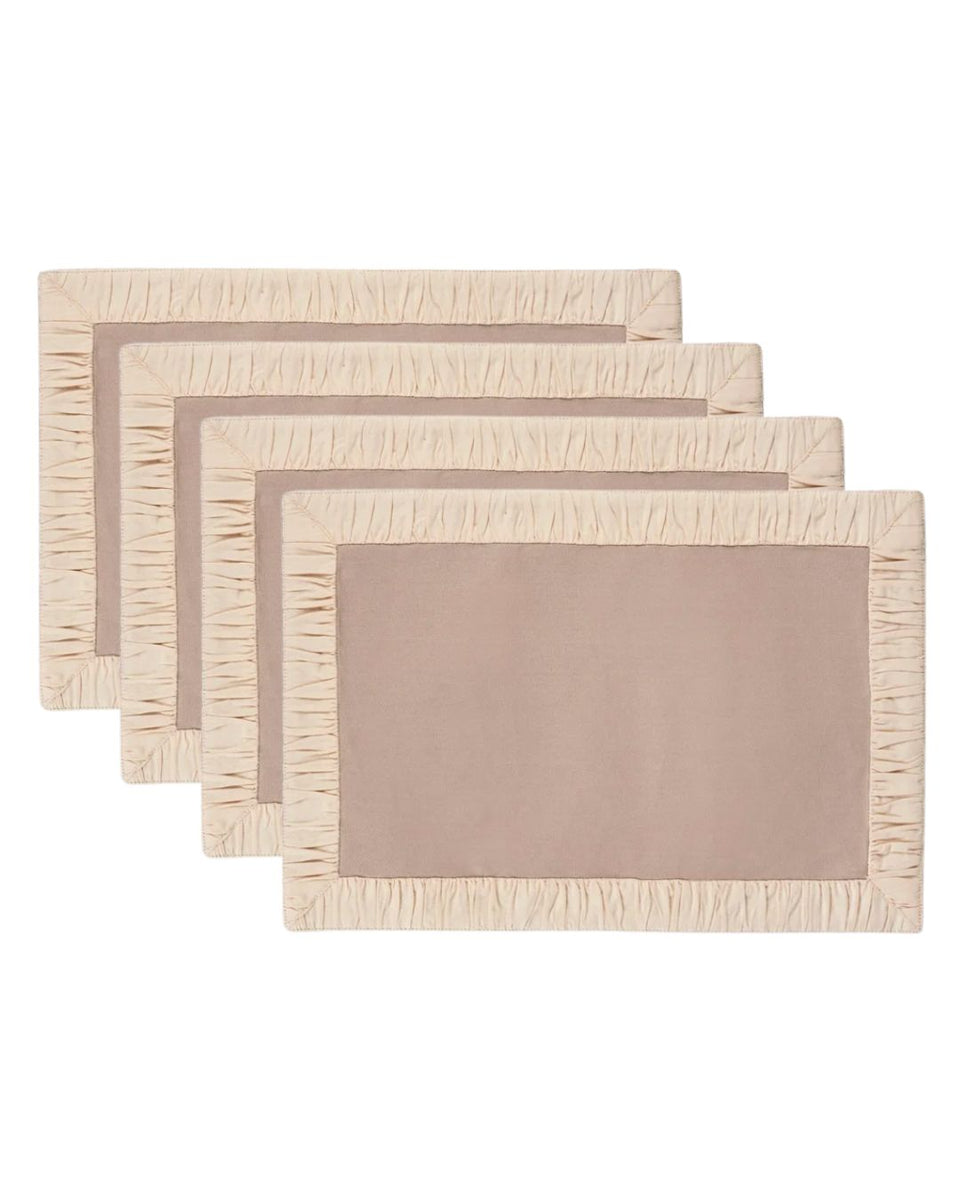 Beige Drape Placemat