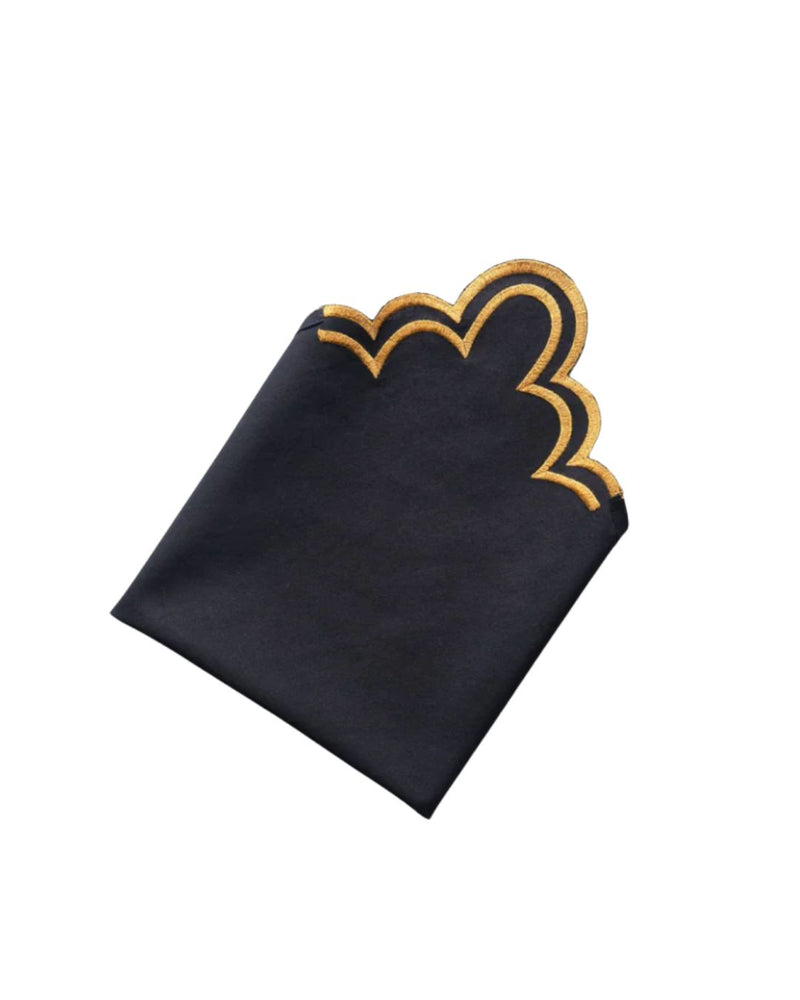 Black Regal Mist Napkin