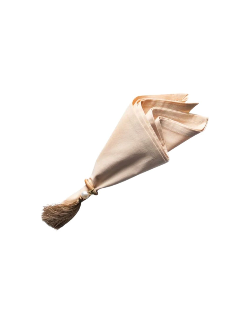 Golden Fringe Napkin