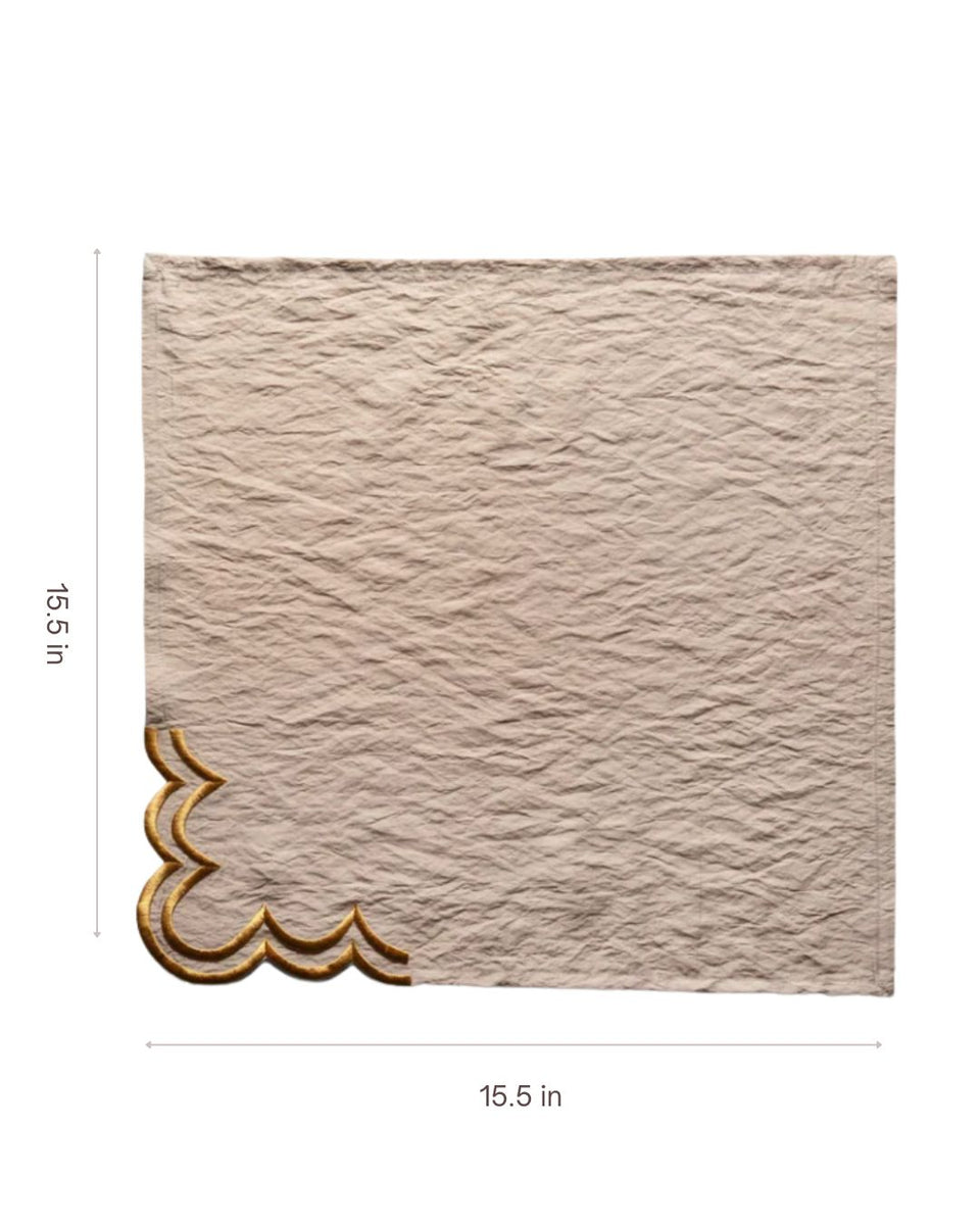 Golden Regal Mist Napkin