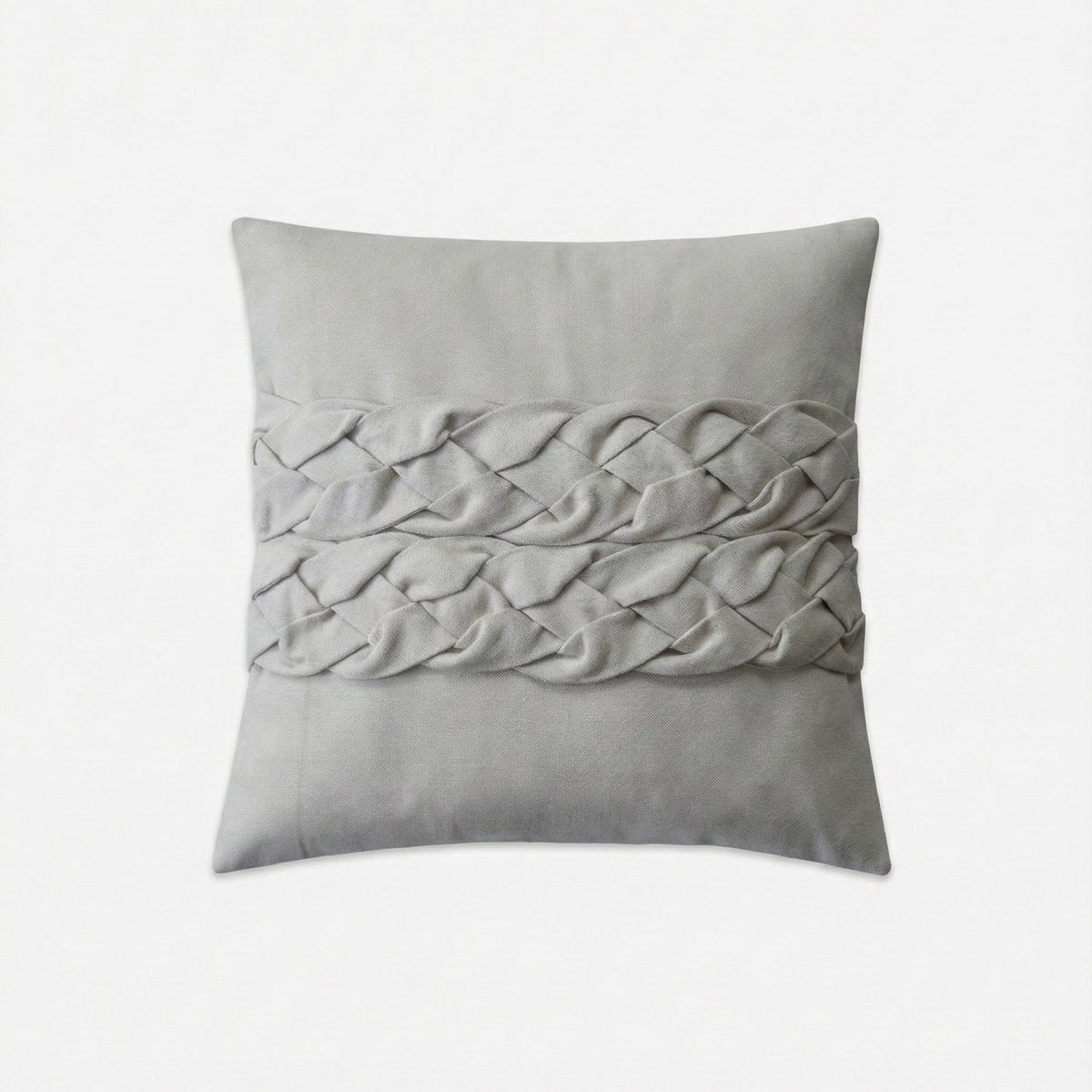 Ivory Braid Cushion Cover