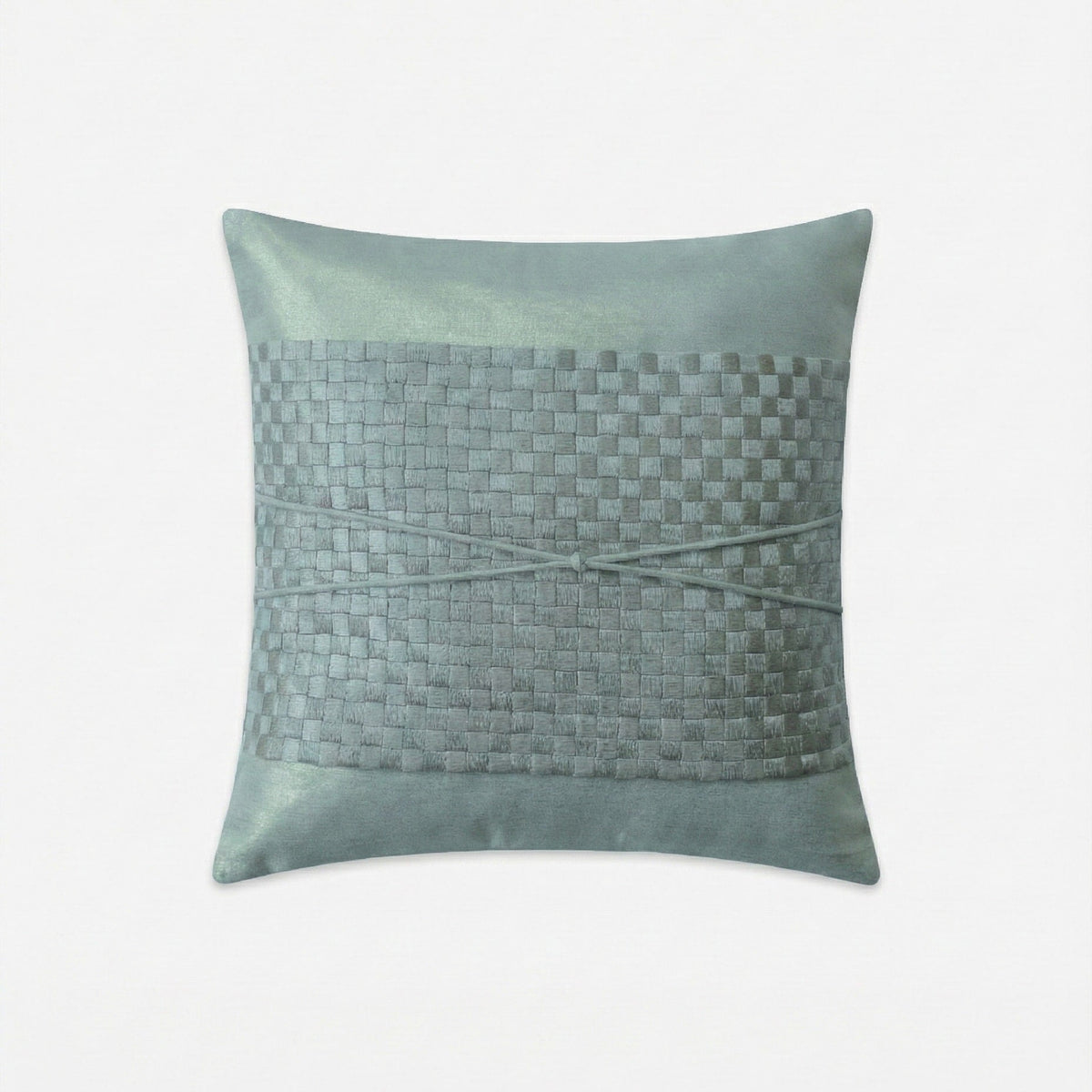 Loomed Pleat Cushion Cover