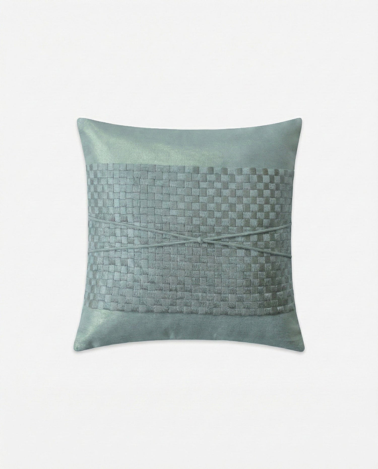 Loomed Pleat Cushion Cover