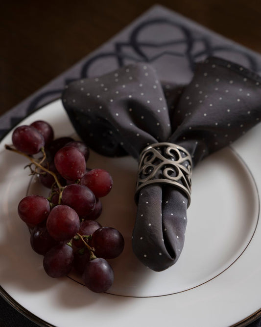 Slate Dot Napkin