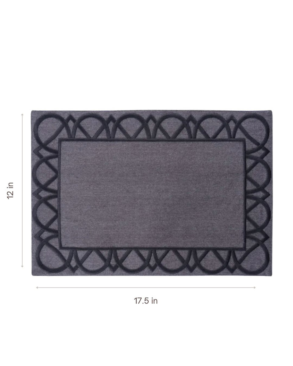 Slate Stitch Placemat
