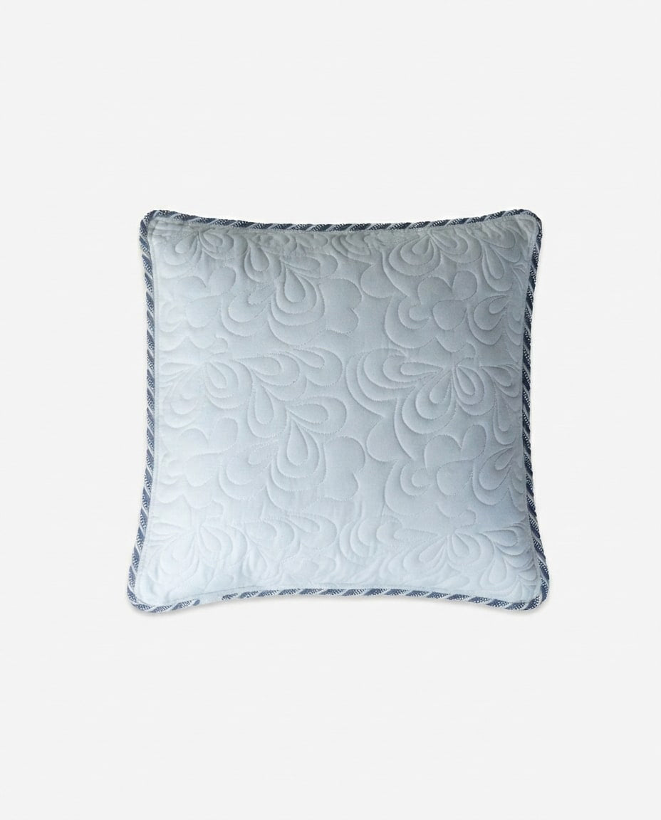 White Flow Cushion Cover